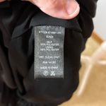 ASTR ‎ the Label Blouse Pleated V-Neck Puff Sleeve bubble hem Black Size L Photo 7