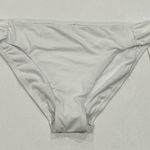 Bar III White Bikini Bottoms | Ruched Sides | NWT | Size XL Photo 0