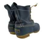 L.L. Bean Bean Boots Duck 8" Leather Lace Photo 9