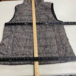Rafaella  Women’s Puffer Vest Size Large Gray‎ Pockets Turtleneck Zipper Front Photo 7