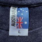 Australia Down Under Graphic Short Sleeve Heather Navy Unisex T Men’s L Women’s Size undefined Photo 3