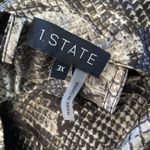 1. State  Women's Snakeskin Sleeveless Going Out Top‎ 3X Pussybow Glam Photo 6