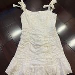 One and collective graduation mini white dress Size M Photo 0