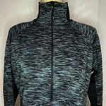 Columbia Optic Got It II 1/2 Zip Jacket Black Blue Heathered Size XL Photo 1