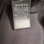 Revolve AFRM  Black Babydoll Top Long Sleeve Zip Up Zipper Sweetheart Neckline M Photo 9