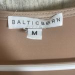 BALTICBØRN Holly Satin Maxi Dress sz M Champagne Gold Formal Wedding Long Sleeve Size M Photo 4