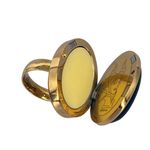 Besame x Disney Villains Maleficent Ring Solid Perfume Sleeping Beauty LE Photo 5