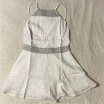 Line and Dot  White Tweed Romper NWT Photo 1