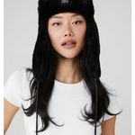 Alo Yoga Alo Faux Fur Polar Hat Black  Photo 0