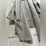 DONNI. ANTHROPOLOGIE Ribbed Open Front Pinstripe Cardigan Lagenlook One Size Size undefined Photo 1