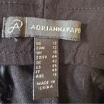 Adrianna Papell Black Bull-On Flat Front Pants Photo 3