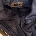 Gianni Conte Classic Tan Leather Shoulder Bag Brown Photo 6