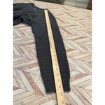 Gap  Women Knit Sweater Charcoal Gray Textured Long Sleeve Crew Neck Size L Photo 6