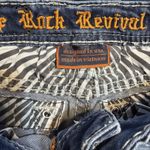 Rock Revival  Jeans Womens 27 Blue Mid Rise Skinny Priscilla Rhinestone Denim Photo 10