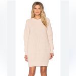 DEMYLEE x Revolve Sweater Dress in Nude Size Small Cotton Blend Relaxed Fit Photo 3