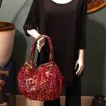 New! RARE!Design Guru by Curations Bag! Heidi Klum Silver Photo 2