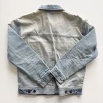 Something Navy Jean Jacket Size XS Photo 6