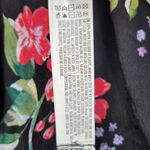 Forever 21 Womens Faux Wrap Romper 0X Black Multi Floral Tie Waist Shorts NEW Photo 3