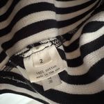 L'Agence L’Agence Striped Square Neckline Crop Top Photo 3