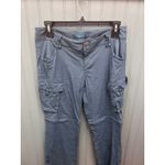 prAna Convertible Cargo Pants Women's Size 4 Zip Off Legs Hiking Outdoor Blue Photo 2