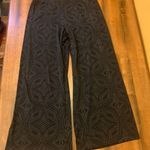 Cato  Pants Women’s 14/16 Wide leg Stretch pull on Silver Sparkle Thread Design Photo 0