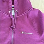 Champion Purple Zip Up Jacket Size Small Photo 1
