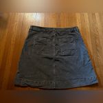 Jag jeans JAG Gray Corduroy Zipper Mini Skirt, Size 12 Photo 5