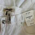 Madewell NWT White Petite Superwide-Leg Jeans: Airy Denim Edition Size 30P Photo 6