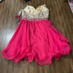 Mac Duggal NWT  embellished short prom homecoming event dress 81928N fuschia sz 2 Photo 6