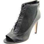 French Connection  Quinnie Peep-Toe Leather booties A4 Photo 0