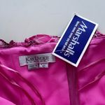 Kay Unger  pink floral Silk bustier corset top coquette vintage y2k whimsical 10 Photo 2