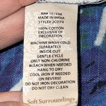 Soft Surroundings Shangri La Tunic Women’s XL Tropical Embroidered Beaded Shirt Photo 9