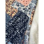 Nanette Lepore Floral Patchwork Activewear Leggings in Blue/Tan - Size Medium Photo 11