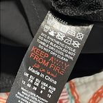 Pretty Little Thing  8 black chiffon frill sleeve lace insert hook & eye corset Photo 11