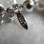 Avon NWT Stamped Snow White Bridal Prom Pagent Faux Pearl 3 Pc. Set Necklace Photo 2