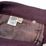 Rag and Bone Capri Jeans The Dre Aged Wine Burgundy Skinny Cropped SZ 26/24”inseam Purple Photo 5