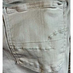 American Eagle Hi Rise Jegging Next Level Stretch Size 4 Regular WHITE Stains Photo 6