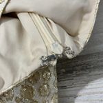 Flora Bea NYC Princess Brocade Terina Dress Size Small NWT Gold Photo 10