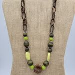 Coldwater Creek Vintage Beaded Stone Necklace Chunky Boho Fashion Accessories Photo 8