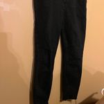 Good American  Good Legs Raw Hem Jeans in Black184 Style GLRH419T Photo 7