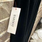 Bardot Alisa Black Dress Velvet Velour Sleeveless Halter Midi Bodycon US 8 NWT Photo 5