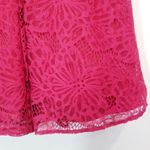 ML Monique Lhuillier Red Lace Fit & Flare Dress Size 6 Photo 8