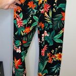 Derek Heart Strapless Black Floral Jumpsuit Size Small Photo 5