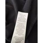 Chico's  Size 1 US M Blouse Black Long Sleeve Ruffle Bell Tie Back Detail Shirt Photo 6