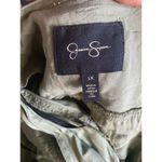 Jessica Simpson Finn Embroidered Draped Trench Jacket in Olive Green Size 1X Photo 11