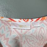 Belle Kim Gravel Orange Floral TripleLuxe Knit Top Photo 4