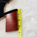 Kensie Exalia Black Faux Suede Strappy Block Heels Photo 5