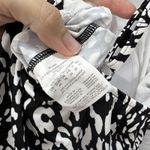 Swim Solutions Black White Animal Print Size 14 Mesh Photo 3