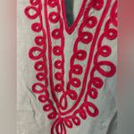 Lilly Pulitzer  Boca Grande Mint Green Blue and Pink Embroidered Tunic Dress Photo 2