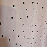 Worthington Size Medium M Light Pink Polka Dot Blouse Career Top Business Photo 2